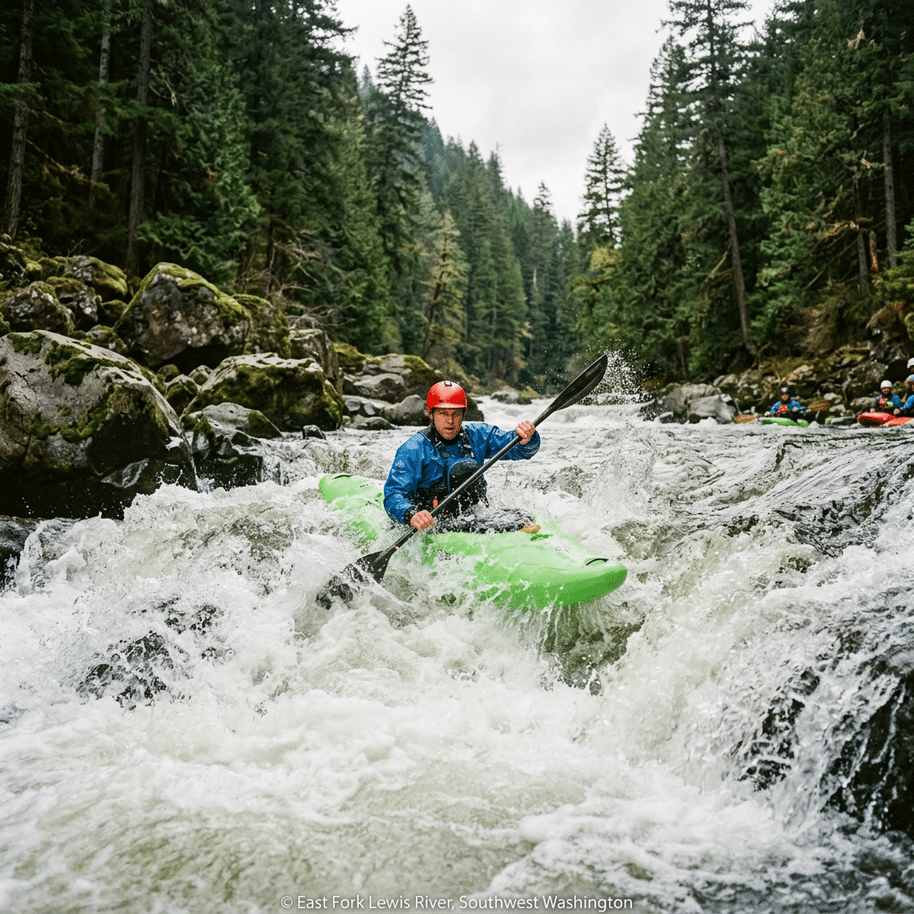 Class V Whitewater Kayaking in Washington | Extreme Rapids