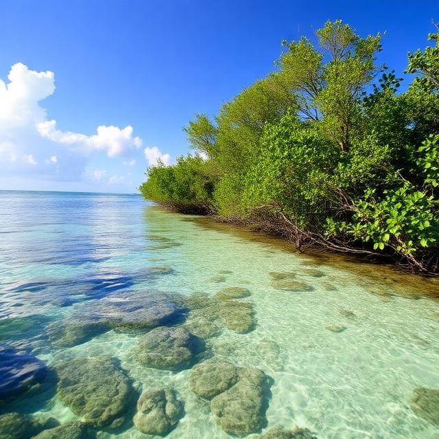 Southern Bush Cay Deep Water