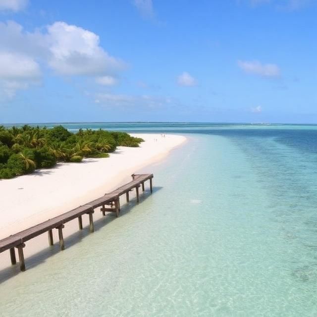 Parrot Cay Tidal Flats