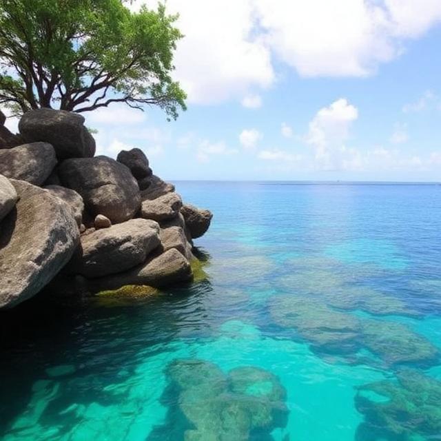 Pigeon Island Reef Waters