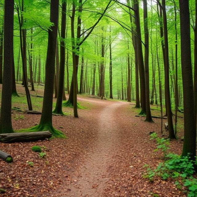 Go Trail Running Through Forest Paths