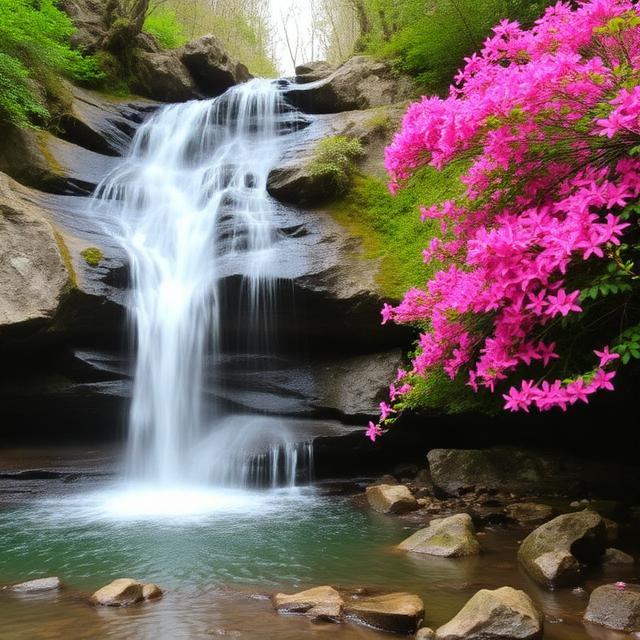Explore Azalea Cascade Waterfall