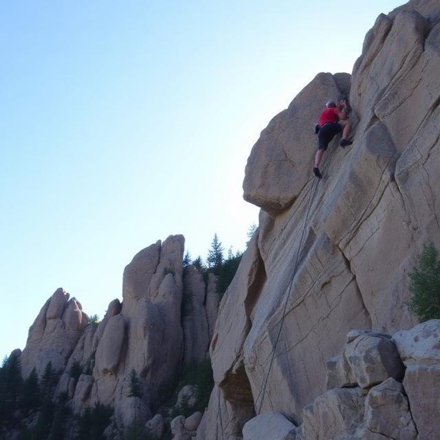 Rock Climbing and Bouldering