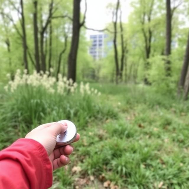 Geocaching Around the Park