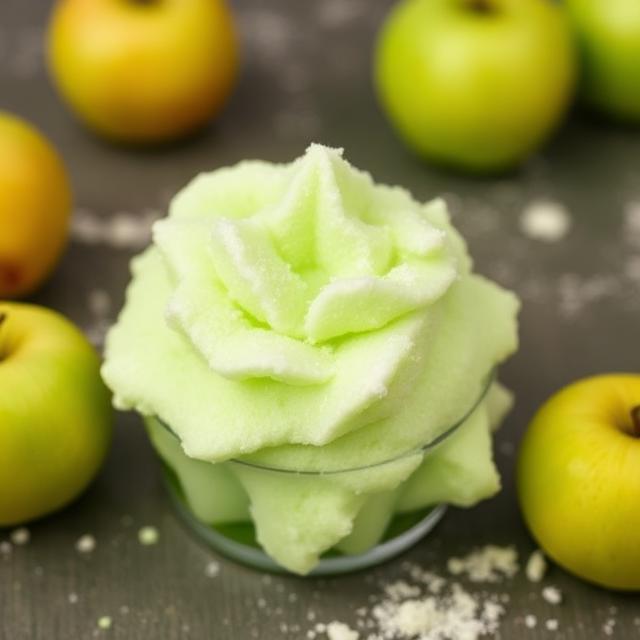 Green Apple Cotton Candy