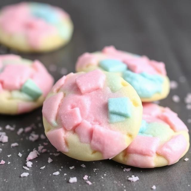 Cotton Candy Cookies