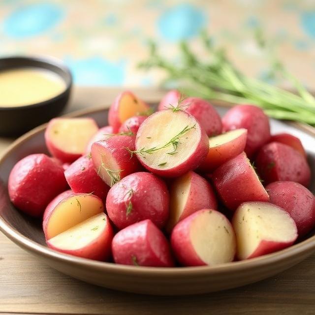 Vinegar & Dill Red Potatoes