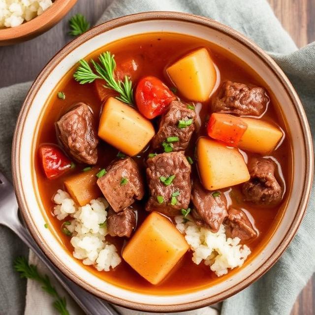 Beef & Red Potato Stew