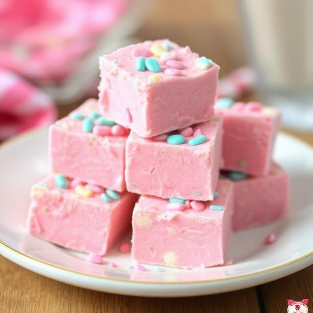 Cotton Candy Fudge