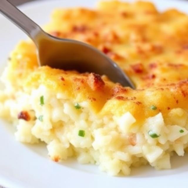 Cheesy Rice Bake