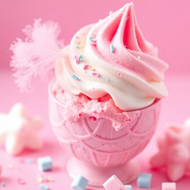 Cotton Candy Ice Cream Flavor