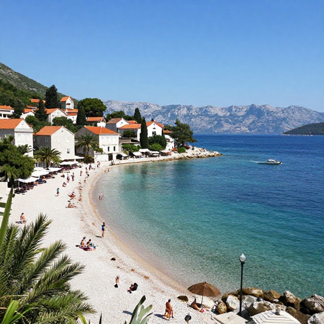 Velika Plaža, Omiš, Croatia