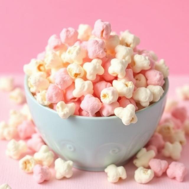 Cotton Candy Popcorn