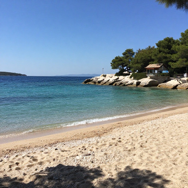 Beritnica Beach, Pag Island, Croatia