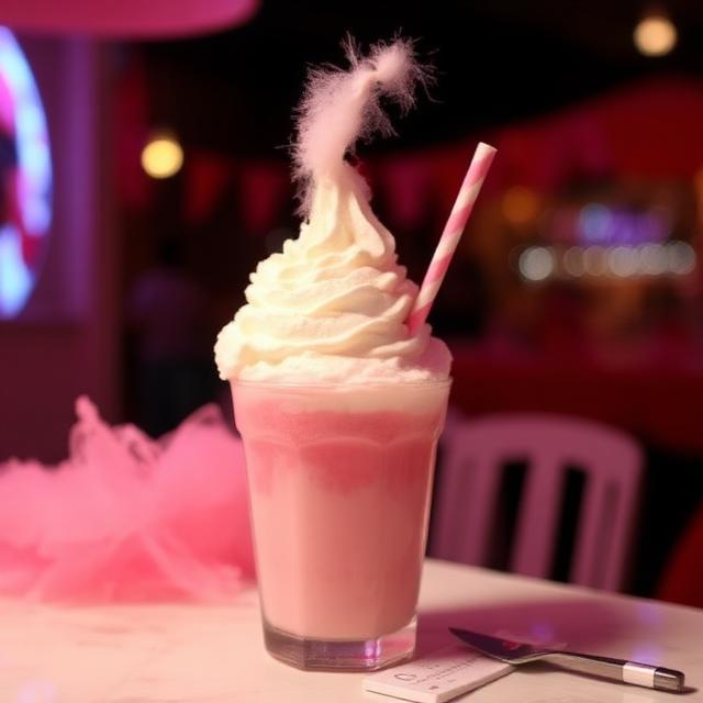 Cotton Candy Float