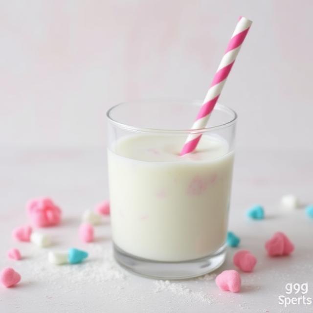 Cotton Candy Milk