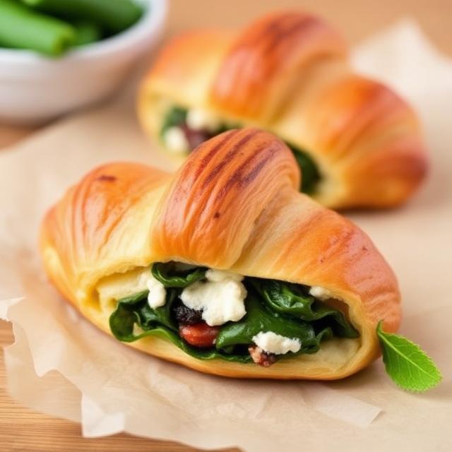 Spinach & Feta Croissant