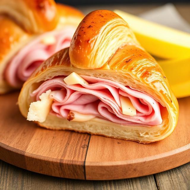 Ham & Swiss Cheese Croissant