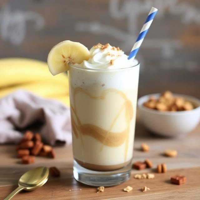Banana Cheesecake Frappé