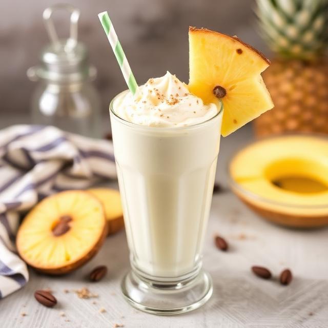 Pineapple Cheesecake Milkshake