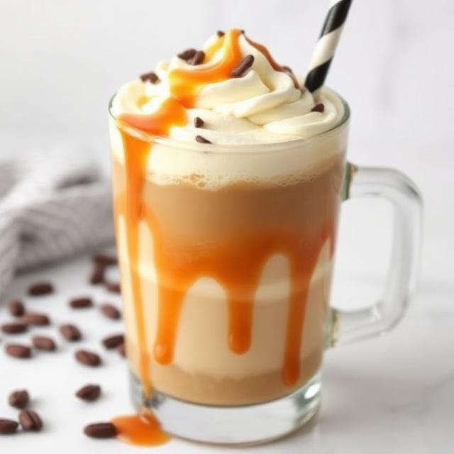 Caramel Cheesecake Frozen Coffee