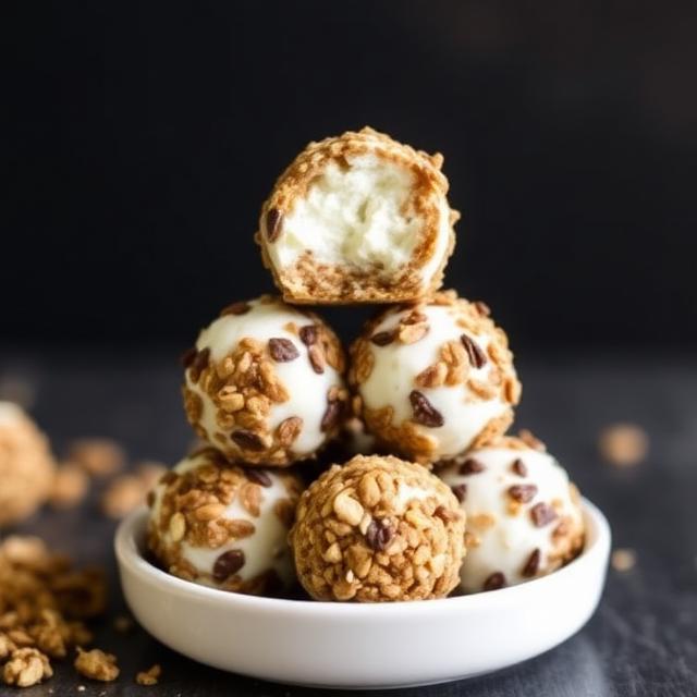 Granola Crunch Yogurt Balls