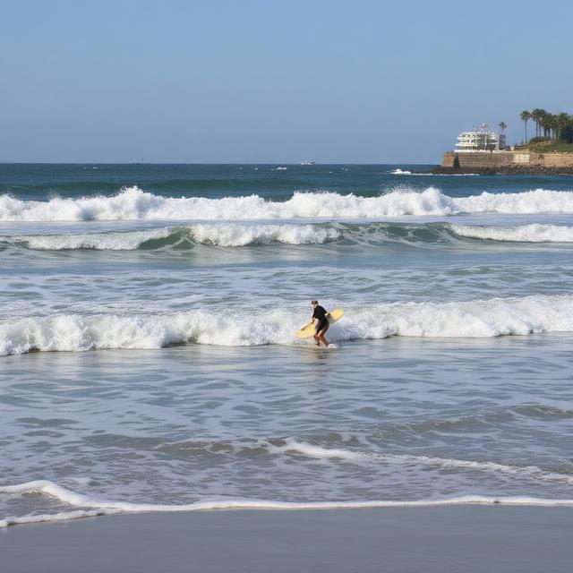 Surf at Pacific Beach