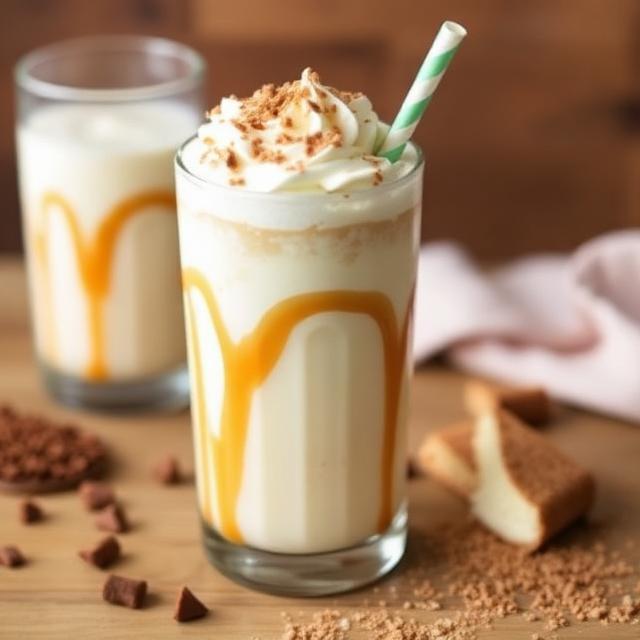 Salted Caramel Cheesecake Frappé
