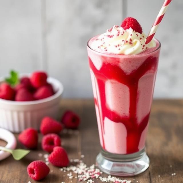 Raspberry Cheesecake Frappé