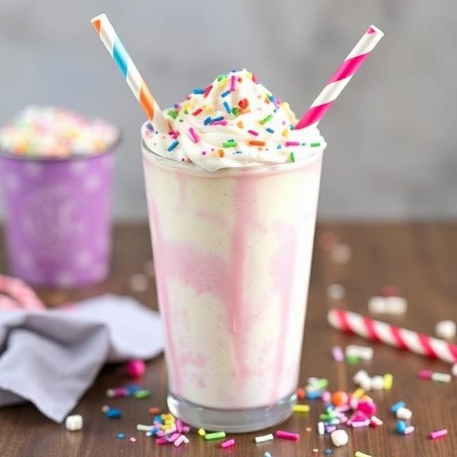 Funfetti Cheesecake Milkshake