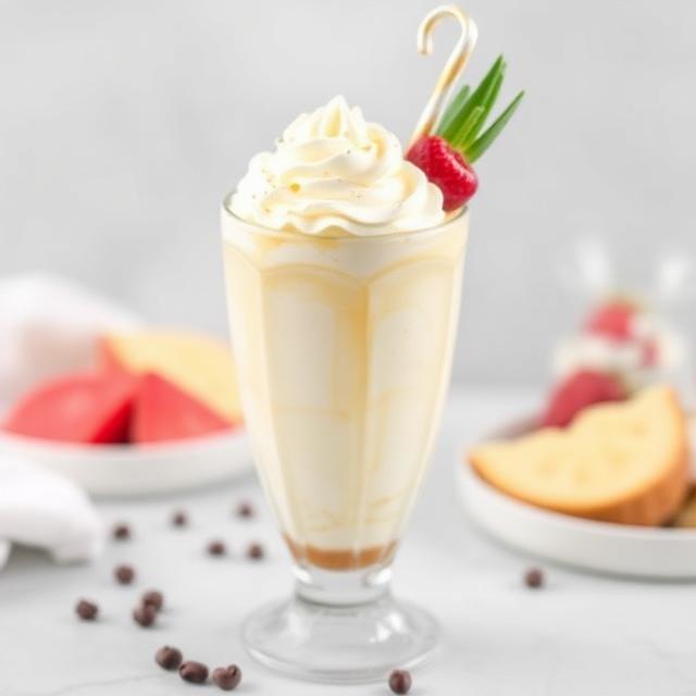 Piña Colada Cheesecake Frappé