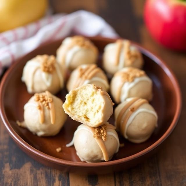 Apple Pie Yogurt Balls