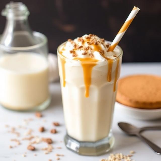 Salted Caramel Cheesecake Milkshake