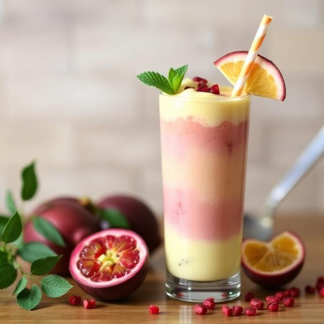 Passionfruit Cheesecake Frappé