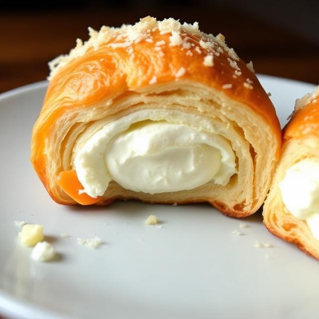 Coconut Cream Croissant