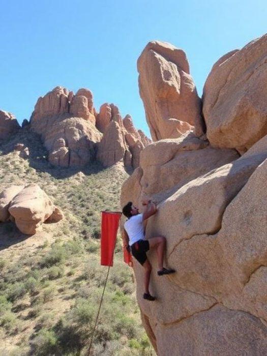 Rock Climbing at Mesa Rim Climbing Center