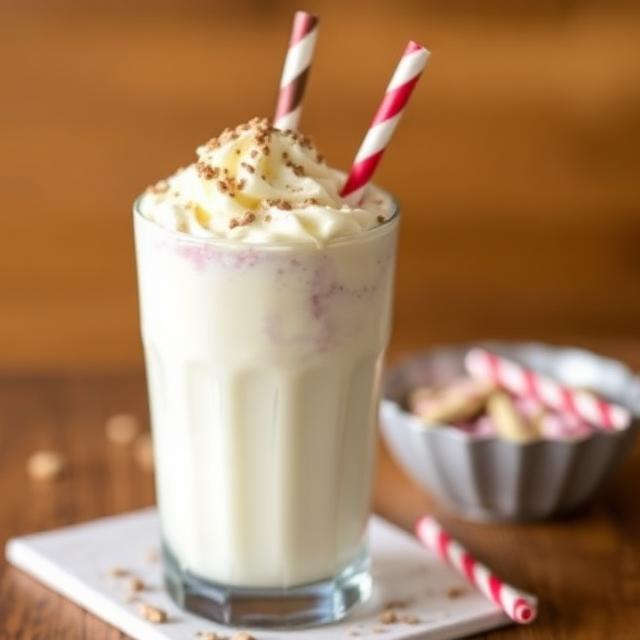 White Chocolate Cheesecake Milkshake