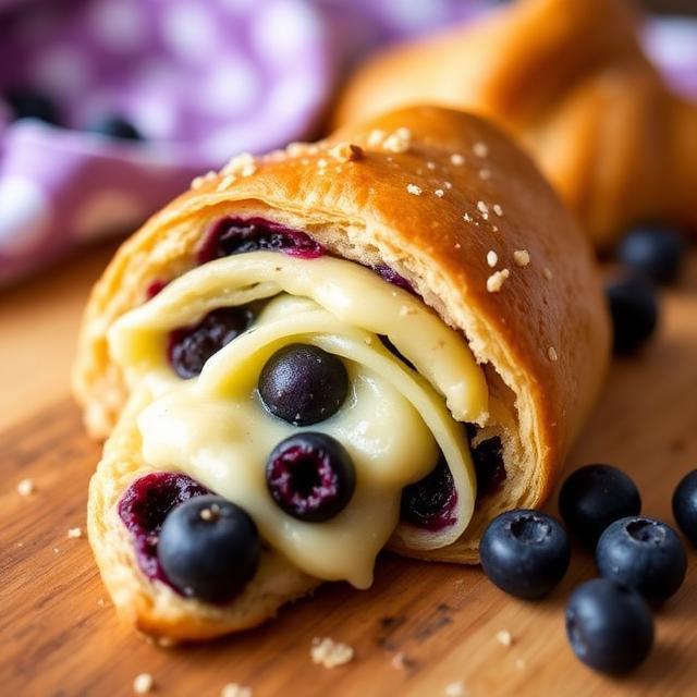 Blueberry Lemon Croissant