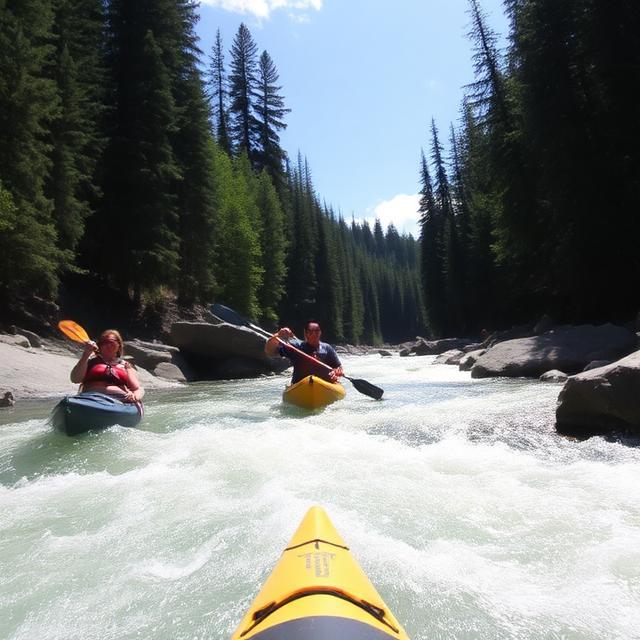 kayaking
