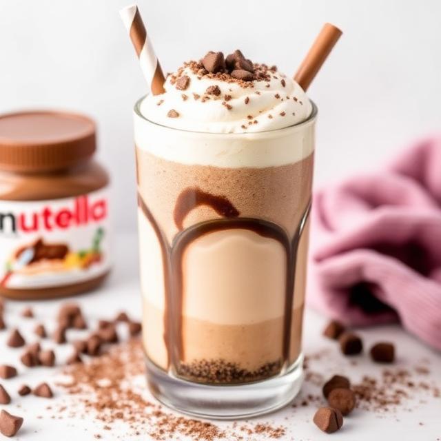 Nutella Cheesecake Frappé