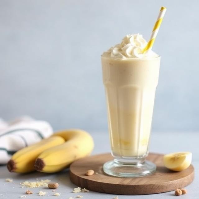 Banana Mango Cheesecake Milkshake