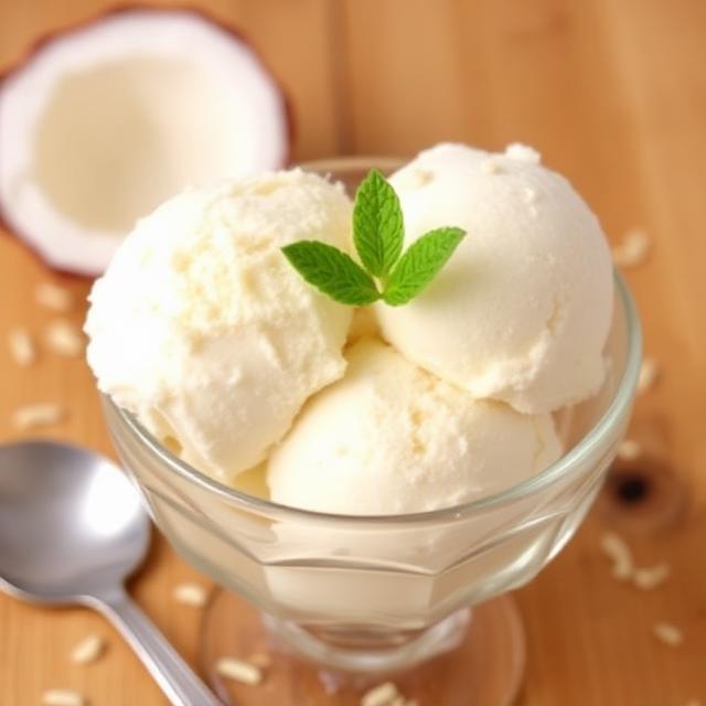 Coconut Ice Cream