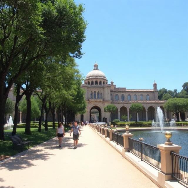 Walk Through Ciutadella Park