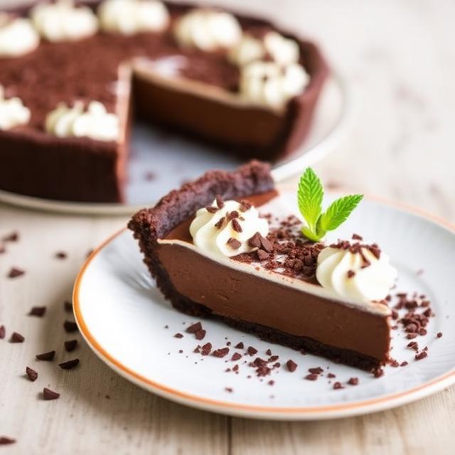 Chocolate Haupia Pie