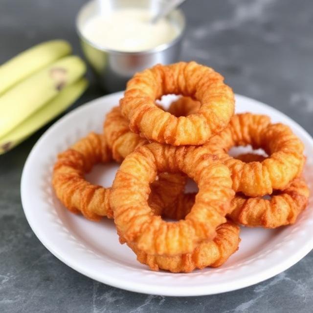 Fried Pineapple Rings