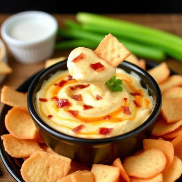 Maple Bacon Bloomin’ Onion Dip