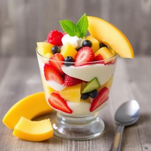 Tropical Fruit Parfait