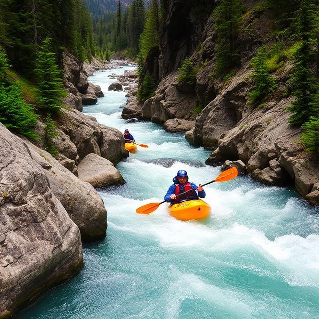 Kicking Horse River (Upper Canyon / Expert Sections)
