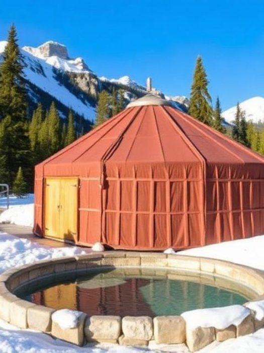 Banff Hot Springs Yurt