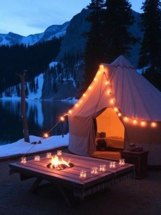 Moraine Lake Yurt, Banff National Park